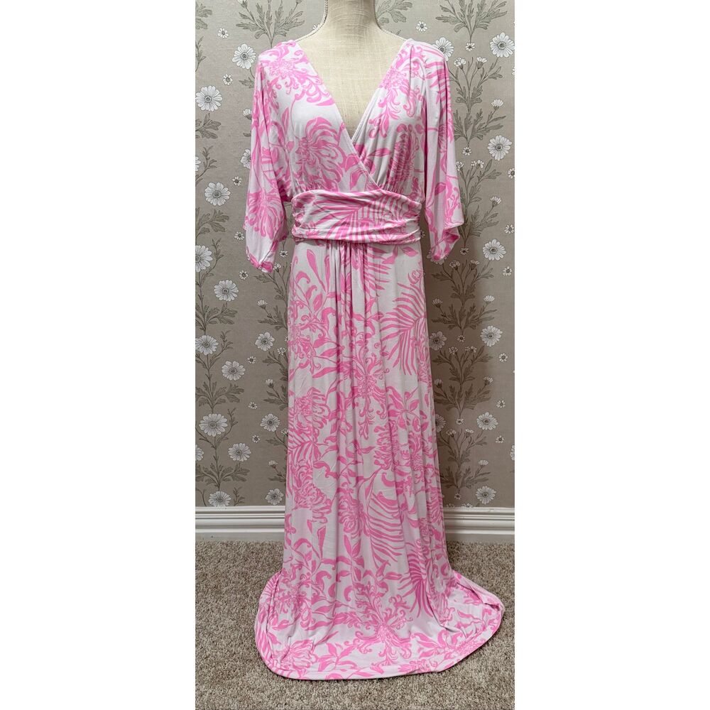 Lilly Pulitzer Parigi Maxi Dress Size Large - Picture 4 of 13